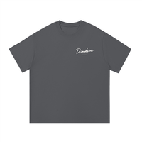 Heavyweight Oversized Cotton Tee - Dark Gray